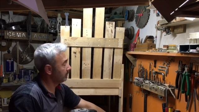 Paletler’den Koltuk yapımı!! смотреть онлайн