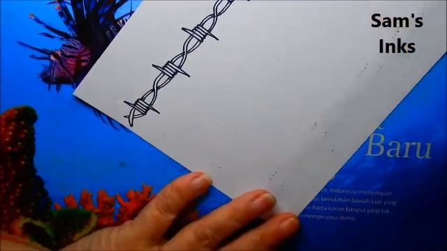 DIY Easiest Barbed Wire Arm Band Tattoo Step by Step Tutorial смотреть онлайн