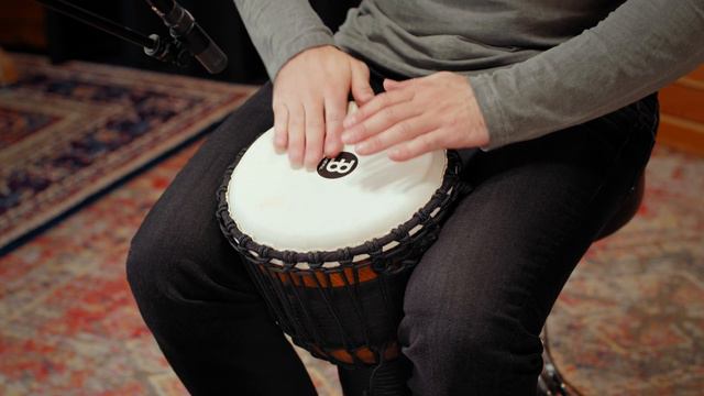Meinl Percussion 10" Original African Style Rope Tuned Wood Djembe, + Bag, Earth Rhythm (ADJ3-M+Bag смотреть онлайн
