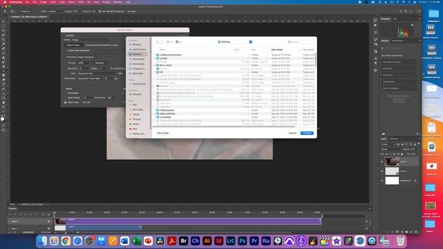exporting image sequences from Photoshop смотреть онлайн
