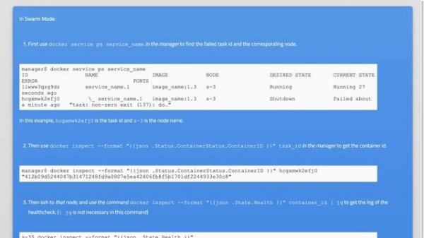 How to view docker-compose healthcheck logs?