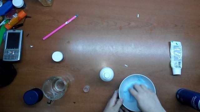 Флаффи слайм из канцелярского клея