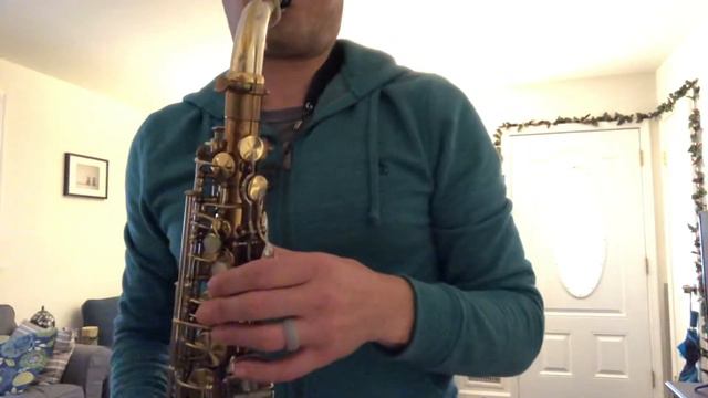 King Cleveland Super 20 Alto Saxophone Demo, www.dcsax.com смотреть онлайн