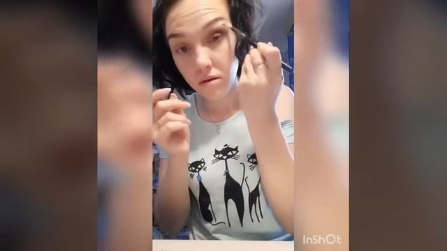 Карандашная техника или дневной макияж! смотреть онлайн