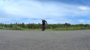 #4 Моноколесо (обучение) Разгон торможение ошибки