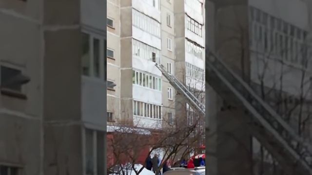 Пожар. Бульвар Чавайна, 14. Йошкар-Ола смотреть онлайн