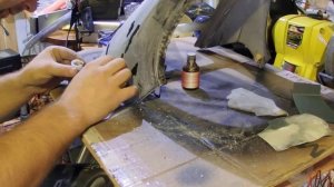 Сделай сам. Как я восстанавливаю пластиковые части корпуса скутера.