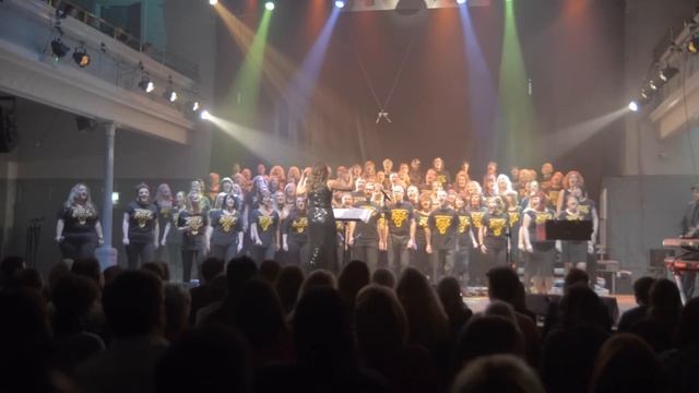 Madcon 'Beggin' cover by Edinburgh's Got Soul Choir - Dec 2014 смотреть онлайн