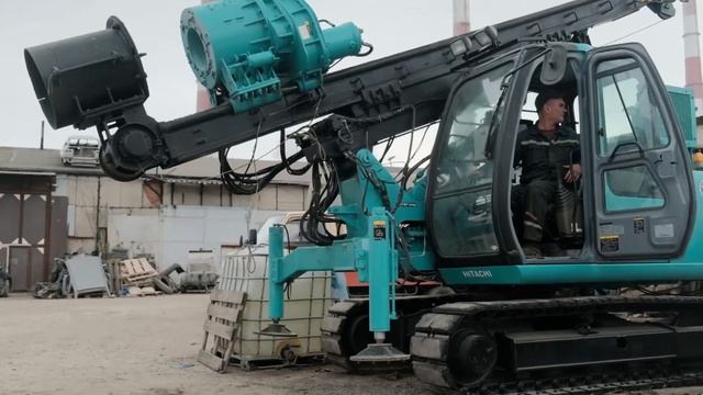 Буровая установка KENCHO PILE DRIVER MD60 смотреть онлайн