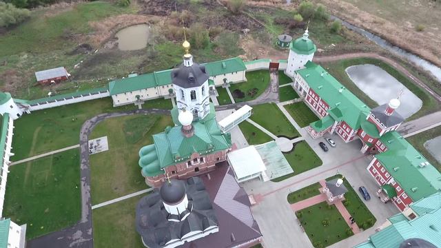 Николо-Пешношский Монастырь 5 мая 2016 с дрона часть 2 смотреть онлайн