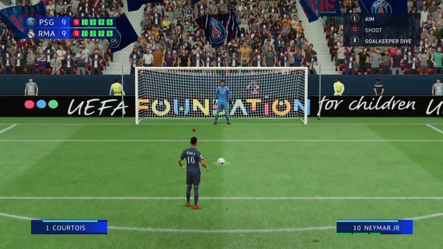 FIFA 23 | PSG vs Real Madrid | Ronaldo Messi Neymar Mbappe Haaland Vinicius - Penalty Shootout смотреть онлайн
