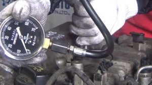 Проверка компрессии двигателя D4CB 8452592 Porter, Grand Starex, Sorento