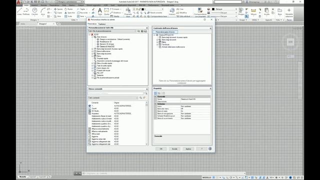AutoCAD 2017: ripristino interfaccia classica смотреть онлайн