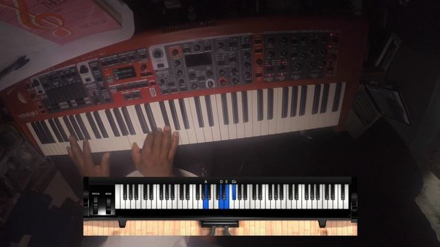 One Day I'll Fly Away Keyboard Tutorial смотреть онлайн