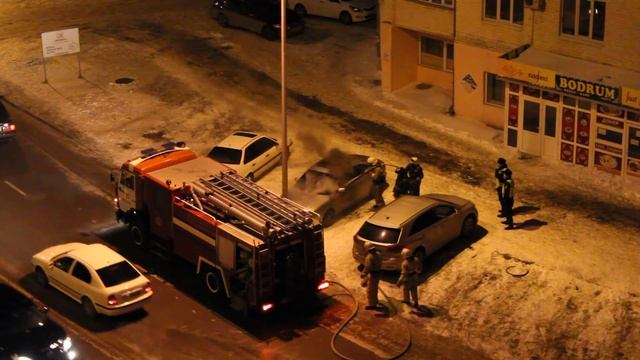 астана, горит ауди а6 24.01.16 смотреть онлайн