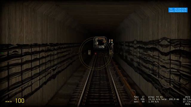 Garry's mod Metrostroi: запуск номерного поезда 81-717 MVM смотреть онлайн