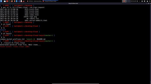 Dumping S3 Buckets | Exploiting S3 Bucket Misconfigurations смотреть онлайн