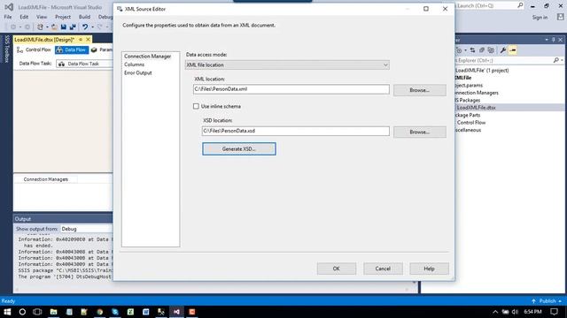 10 Load XML File in SQL Server - SSIS | Import XML file in sql server using SSIS смотреть онлайн
