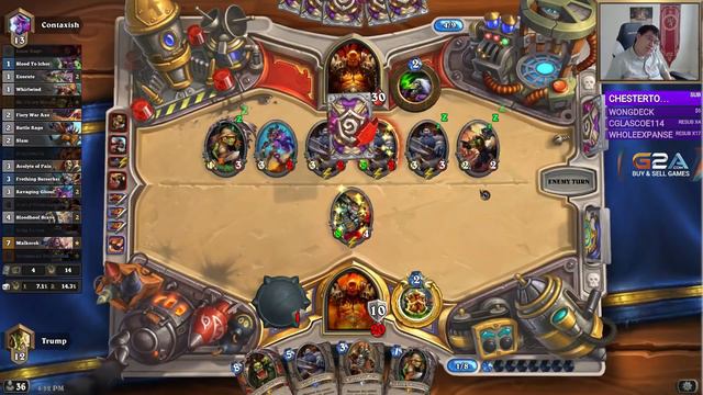 Hearthstone: Patron: Blood & Booze (Warrior Standard) смотреть онлайн