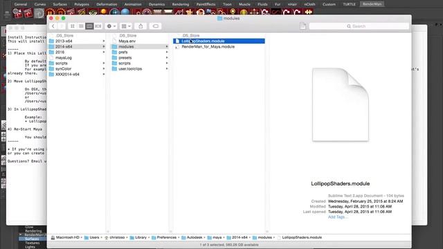 Occlusion Integrator: Maya Module Install смотреть онлайн