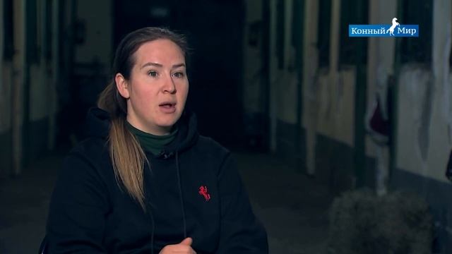 Зимный тренинг двухлетных лошадей