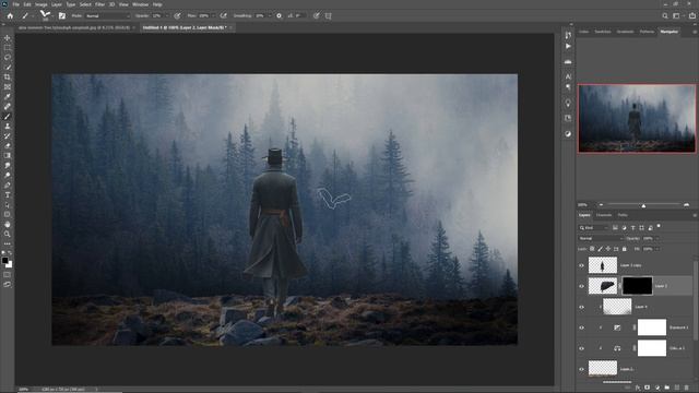 Bat Dispersion Effect In Photoshop Easy Tutorial смотреть онлайн
