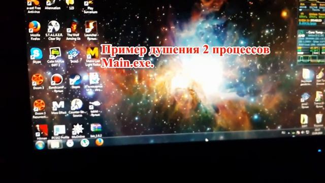Пример огранечения загрузки процессора. смотреть онлайн