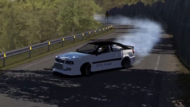 Audi Coupe S2 (1990-1995) Drift / Assetto Corsa / No Handbrake Drifting смотреть онлайн