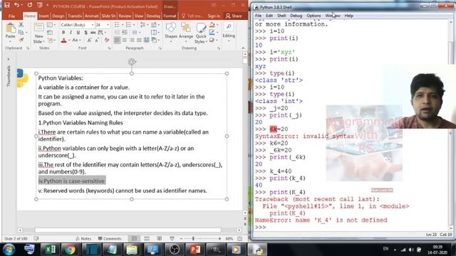 #PYTHON VARIABLES смотреть онлайн