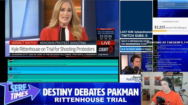 David Pakman ATTACKED by Destiny over opinions on Rittenhouse Judge! (Just Memes or Bad Faith?!) смотреть онлайн