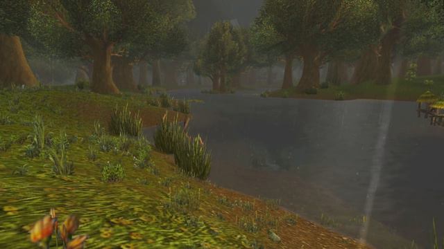 Sweet Dreams from Elwynn Forest, Rainfall & Thunder, Relaxing Music, WoW Weather.. смотреть онлайн