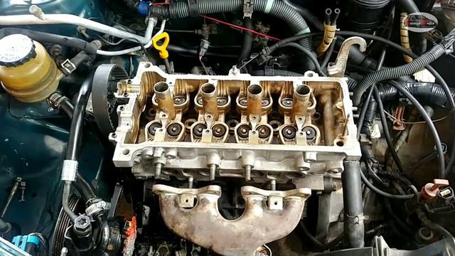 Toyota Tercel Le Cambiamos El Empaque De Culata O Cabeza De Motor Por Calentamiento De Motor 5E 97