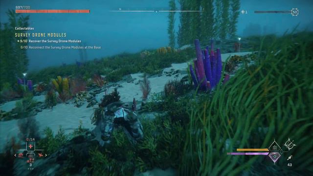 Horizon Forbidden West Update 1.13 Patch PS5 Quality Mode Under Water Gameplay 4K 60FPS HDR смотреть онлайн