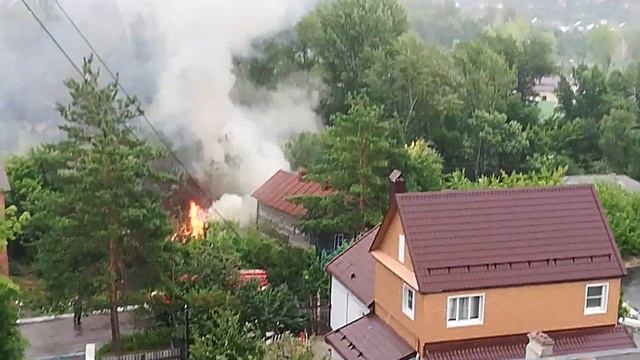 Пожар в Вольске смотреть онлайн