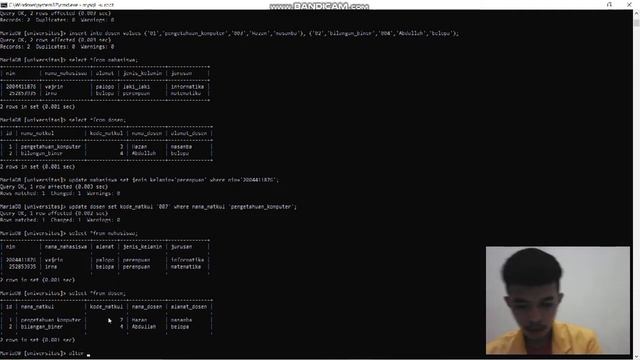 Sistem Basis Data(Xamp/CMD/Localhost/Phpmyadmin/) смотреть онлайн