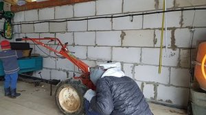 Осмотр и запуск мотоблока «агро» после зимовки