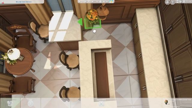 Willow Creek Library || Renovating Base Game || The Sims 4: Speed Build смотреть онлайн