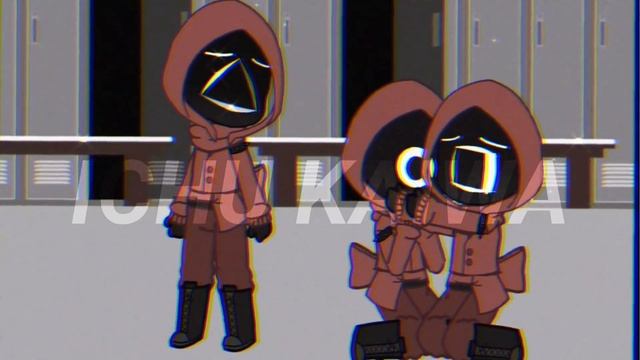 Triangle say "sorry" to circle❤||Squid game ?(Not a ship) смотреть онлайн