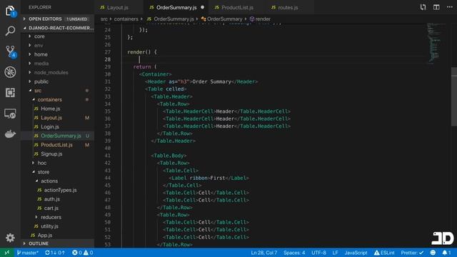 Build an ecommerce website with Django and React // Part 3 - Order summary смотреть онлайн