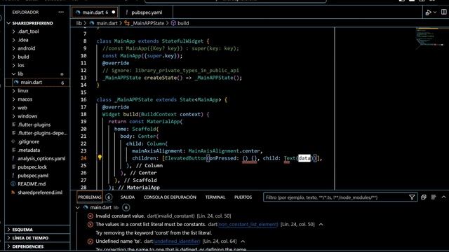 Como crear base de datos en Flutter usando SharedPreferences fácilmente смотреть онлайн