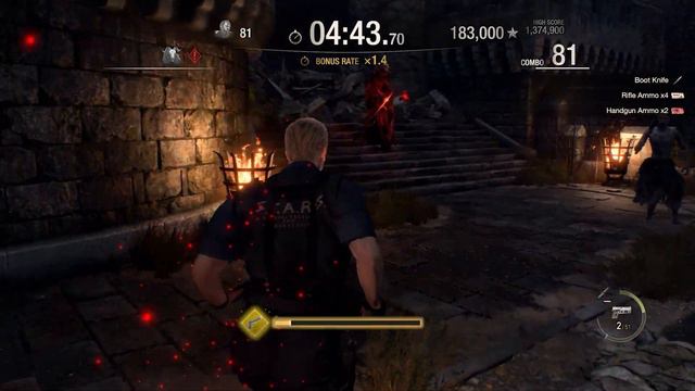 Resident Evil 4 Remake | Albert Wesker STARS Outfit Mod Mercernaries Castle S++ Rank смотреть онлайн