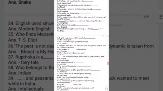 Class 12th English || VVI Objective || Rainbow English Book смотреть онлайн