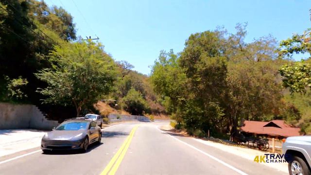 Driving Through Topanga State Park [4K] | Los Angeles | California