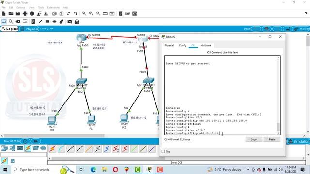 Configuring Static Routing with 3 Routers using CLI Command // Cisco Packet Tracer Tutorial смотреть онлайн