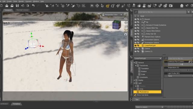DAZ Studio Filament: Simple Setting смотреть онлайн