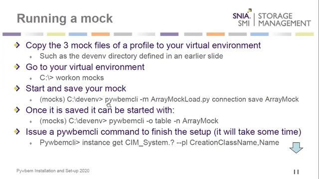 SMI-S Storage Management Quick Start Guide: Mockups, Installation and Setup смотреть онлайн