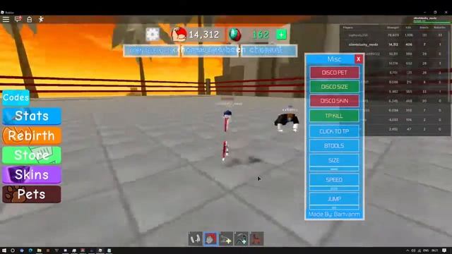 [NEW FREE GEMS] Weight Lifting Simulator 3 Script/Hack GUI AUTOFARM , DISCO SKIN смотреть онлайн