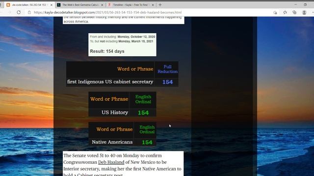 Deb Haaland Becomes First Indigenous Cabinet Secretary смотреть онлайн