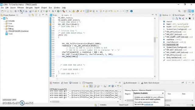 2. Basic Ebyte LORA with STM32 смотреть онлайн