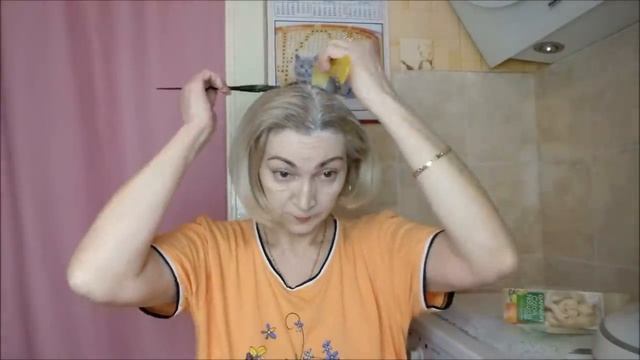 Окрашивание волос в блонд/ Укладка/ Уход за волосами #Мамачоли смотреть онлайн